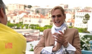 Uma Thurman dans Le Journal du Festival - Festival de Cannes 2017