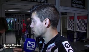 Javier Martos revient sur la défaite de Charleroi contre Anderlecht
