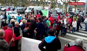 Landivisiau (29). Environ 400 personnes manifestent contre le projet de centrale au gaz