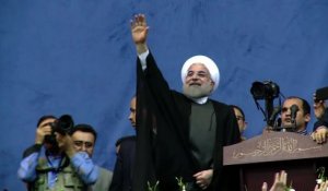 Second mandat pour le président iranien Hassan Rohani