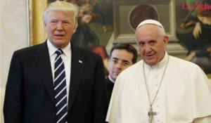 Service minimum pour le pape François lors de la visite de Trump