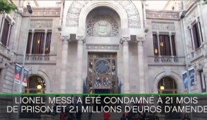 Justice - Messi condamné pour fraude fiscale