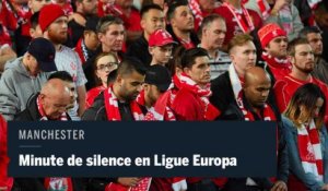 Manchester : une minute de silence et d'applaudissements pour la finale de Ligue Europa