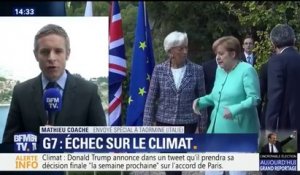 Le G7 échoue à convaincre Trump sur le climat