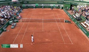 Roland-Garros 2017 : La désillusion de Quentin Halys qui perd au bout d'un match marathon ! (3-6, 6-7, 7-6, 6-4,6-4)