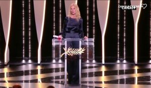 Sandrine Kiberlain : "j'ai pensé à la chance que nous avons de faire du cinéma tous ensemble" - Festival de Cannes 2017