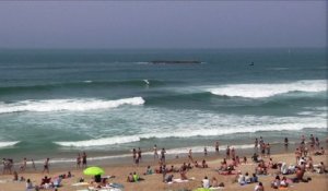 Adrénaline - Surf : La meilleure vague du huitième jour des Mondiaux de Biarritz pour Jérémy Florès