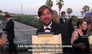 Festival de Cannes 2017 : réaction des lauréats