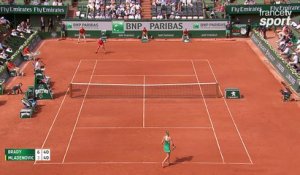 Roland-Garros 2017 : Mladenovic un amorti pour la confiance (6-3, 0-0)