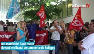 Bobigny : manifestation des salariés du groupe ERAM