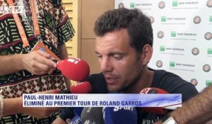 Roland Garros – Paul-Henri Mathieu : "Je remercie tous les gens qui m’ont supporté"