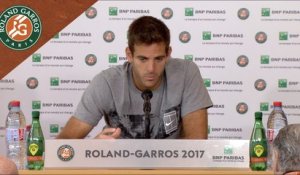 Roland Garros 2017 : 1T conférence de presse Juan Martin Del Potro