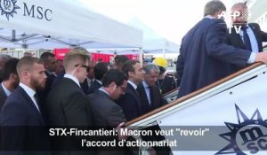 STX-Fincantieri: Macron veut "revoir" l’accord d’actionnariat