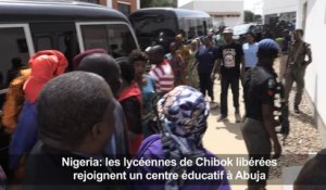 Les lycéennes de Chibok libérées rejoignent un centre éducatif