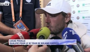 Roland Garros – Pouille : "Je suis content, mais j’ai envie d’aller plus loin !"