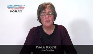 Législatives 2017. Patricia Blosse : 4e circonscription du Finistère (Morlaix)