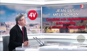 4 Vérités : Tant que Ferrand ne démissionne pas, il est "un discrédit pour tout le gouvernement", se félicite Mélenchon