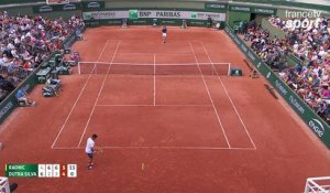 Roland-Garros 2017 : 4 aces, un jeu blanc et une qualification pour le 3e tour, c’est signé Raonic (4-6, 6-2, 6-3, 6-4)