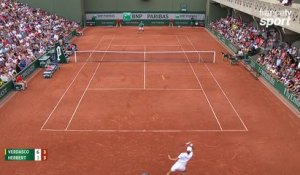 Roland-Garros 2017 : Herbert laisse Verdasco sur place ! (6-3, 3-3)