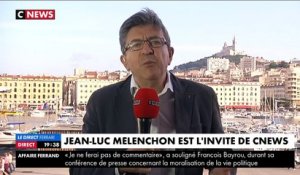 Jean-Luc Mélenchon "refuse d'acclamer le nouveau prince" Emmanuel Macron