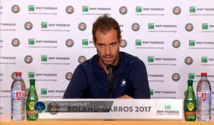 Roland-Garros - Gasquet : "Dommage de jouer contre Monfils"