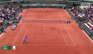 Roland-Garros 2017 : Caroline Garcia remporte le premier set face à Su-Wei Hsieh !