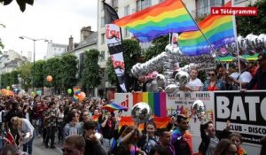 Rennes. Environ 3.000 personnes à la Gay Pride