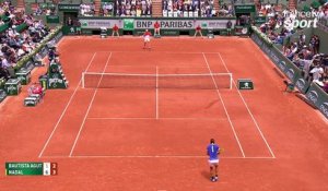 Roland-Garros 2017 : Nadal est impitoyable avec Bautista Agut (1-6, 2-3)