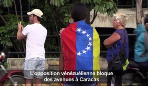 L'opposition vénézuélienne bloque des avenues à Caracas