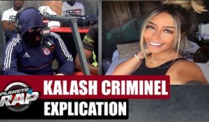 Kalash Criminel "J'veux le salaire à Messi, la soeur à Neymar" explication #PlanèteRap