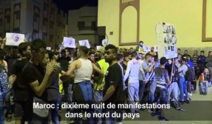 Nouvelle manifestation dans le nord du Maroc