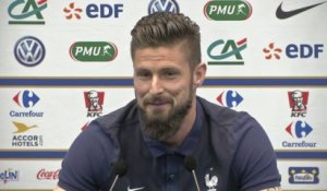 Foot - Bleus : Giroud «C'est l'histoire de ma carrière»