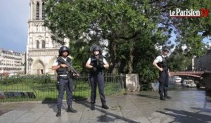 Terrorisme : un policier attaqué à Notre-Dame de Paris
