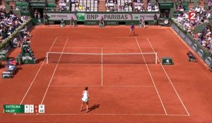Roland-Garros 2017 : Halep en mode diesel renverse Svitolina ! (3-6, 7-6, 6-0)