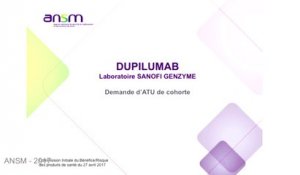 Dupilumab : demande d’ATUc