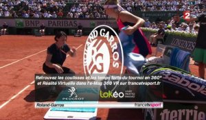 Roland-Garros 2017 : Bacsinszky en délicatesse avec son genou (4-3)