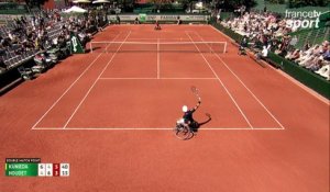 Roland-Garros 2017 : Le Japonais Kunieda élimine Houdet (6-4, 4-6, 6-3)