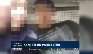 Deux policiers argentins dans la tourmente pour avoir été filmés en plein ébats dans leur voiture de patrouille