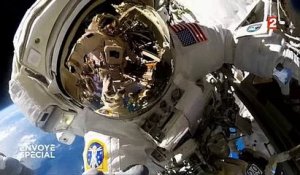 Découvrez les superbes images tournées par l'astronaute Thomas Pesquet lors de sa sortie dans l'espace - VIDEO