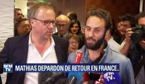 Mathias Depardon: "Je suis très heureux d'être en France"