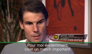 Roland-Garros - Nadal : "Pas plus important que mes précédentes finales"