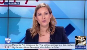 Législatives: François Bayrou, garde des Sceaux, a voté à Pau