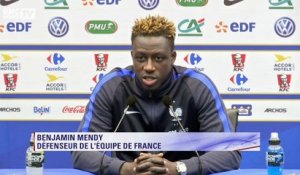 Equipe de France – Mendy : ‘’On a tous reçu un coup au moral, mais on reste soudés’’
