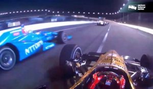 IndyCar GP de Fort Worth : Un crash spectaculaire de 8 pilotes