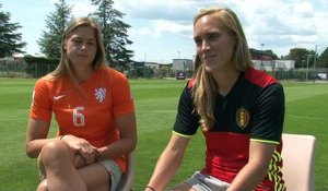 Euro Féminin : Interview croisée avec Janice Cayman et Anouk Dekker