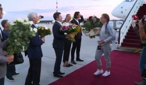 Roland-Garros: Ostapenko de retour à Riga après sa victoire