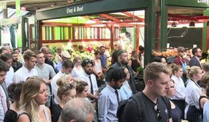 Londres: Borough Market rouvre onze jours après l'attentat