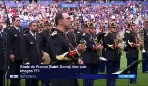 Attentats en Angleterre : l'hommage de la Garde républicaine au Stade de France