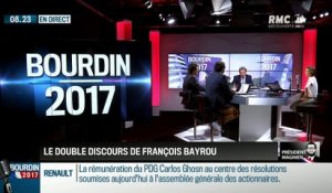 QG Bourdin 2017 : Président Magnien ! : Le double discours de François Bayrou - 15/06