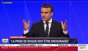 Macron aux investisseurs: "Je veux que vous puissiez vous enrichir mais ne soyez pas égoïstes"